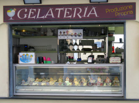 Gelateria in Monterosso al Mare