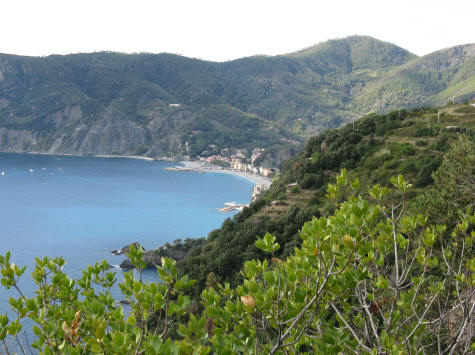 Map of Monterosso al Mare