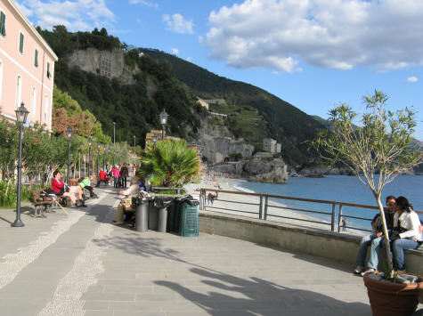 Boardwalk at Monterosso al Mare